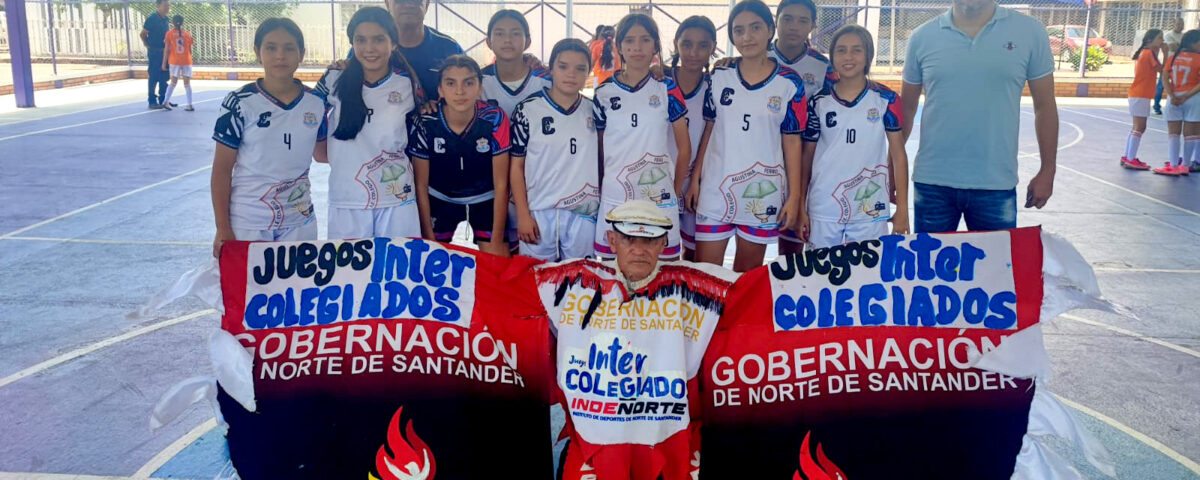 Agustina Ferro campeón departamental de fútbol de salón prejuvenil femenino