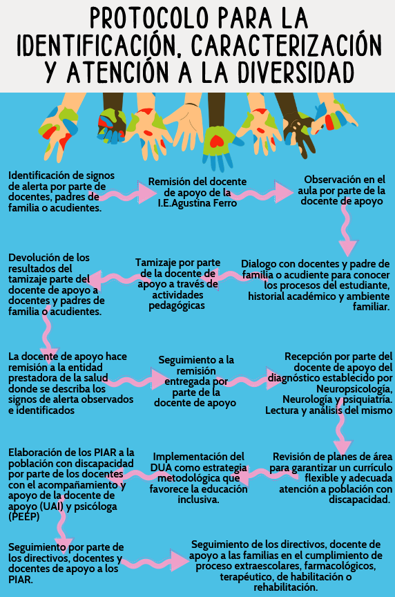 Protocolo para la identificación, caracterización y atención a la diversidad