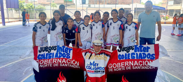 Agustina Ferro campeón departamental de fútbol de salón prejuvenil femenino