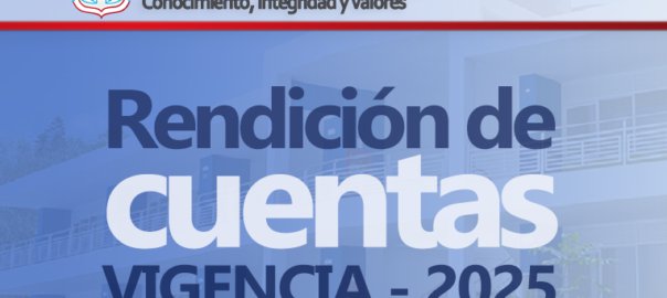 Rendición de cuentas de la vigencia 2025