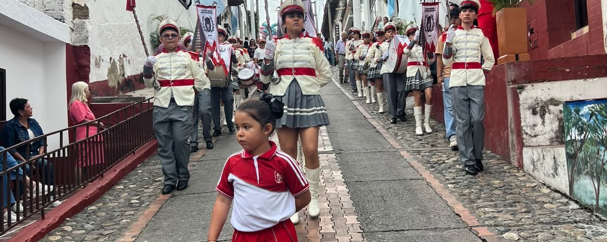 Banda marcial se une al homenaje a la Virgen de la Torcoroma