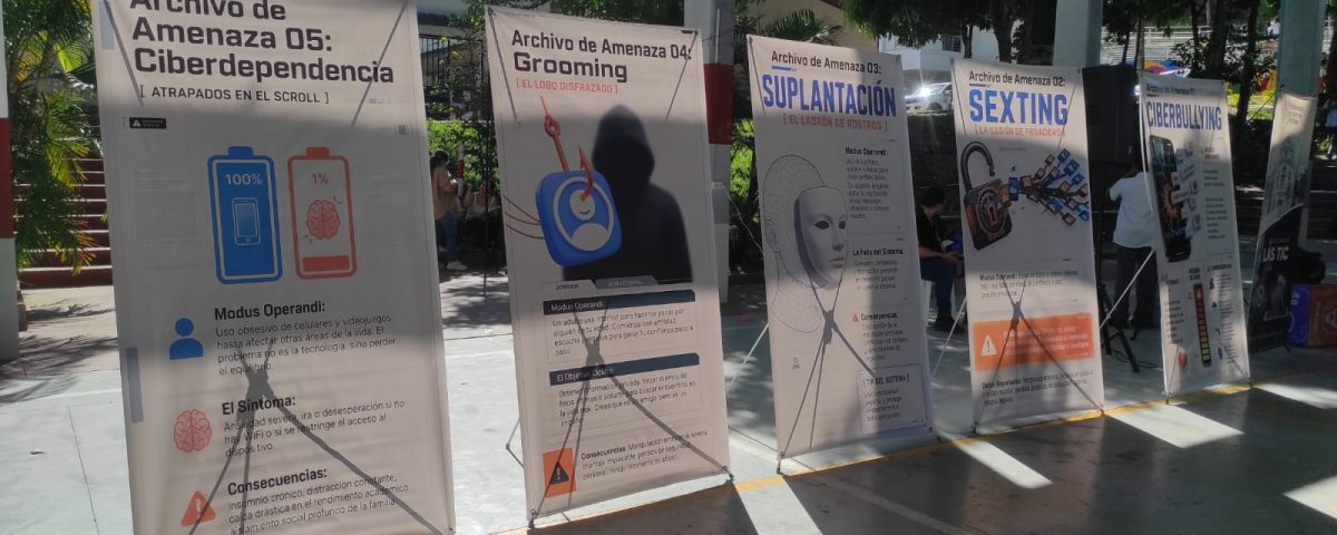 Colegio Agustina Ferro participa en jornada de prevención de riesgos digitales