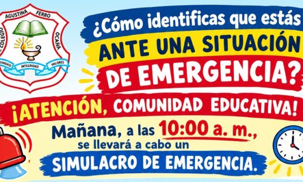 Comunidad ColAgustina participó en el Simulacro Nacional de Respuesta a Emergencias